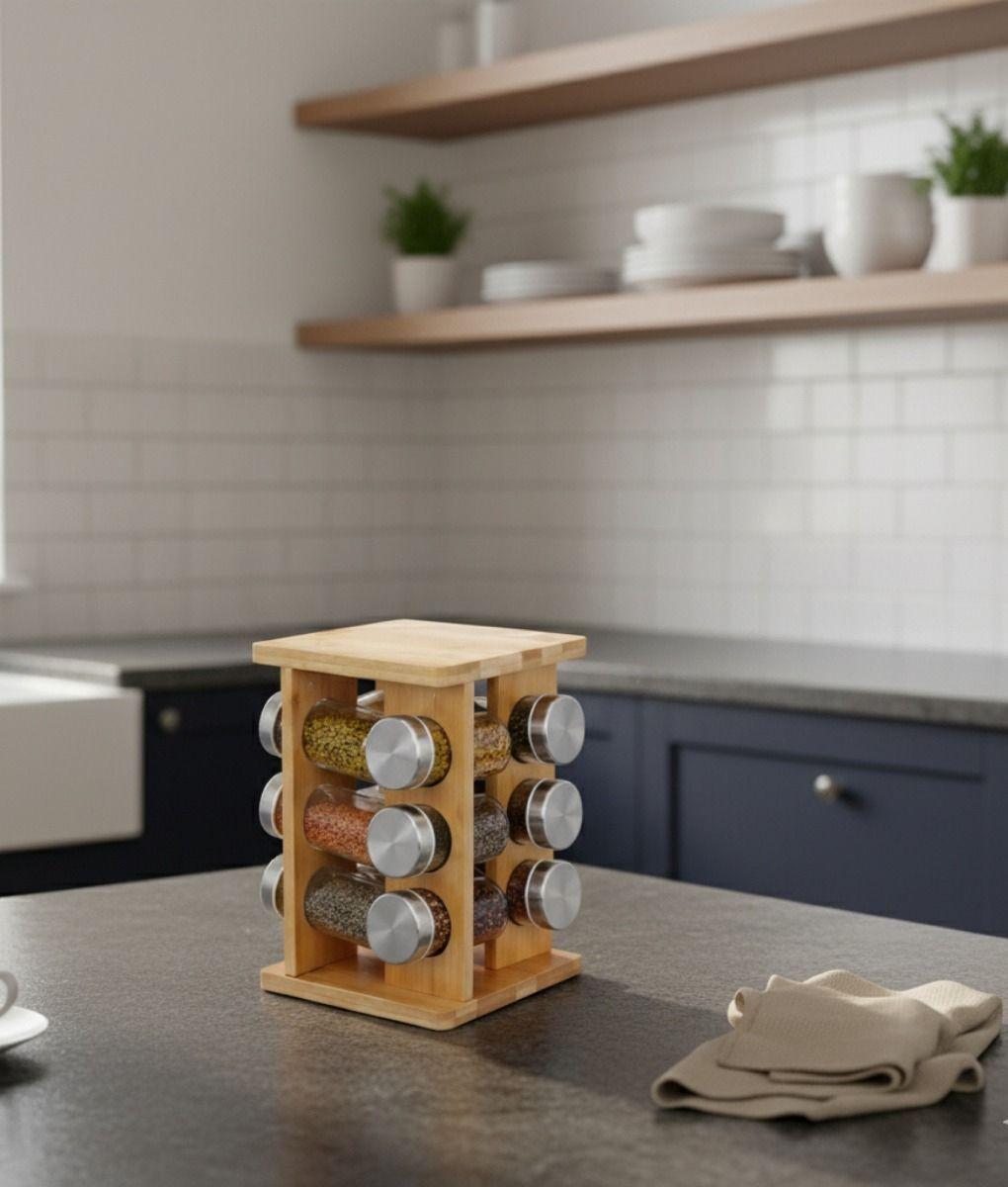 Especiero Organizador Decorativo Almacenamiento Elegante Jhn-7