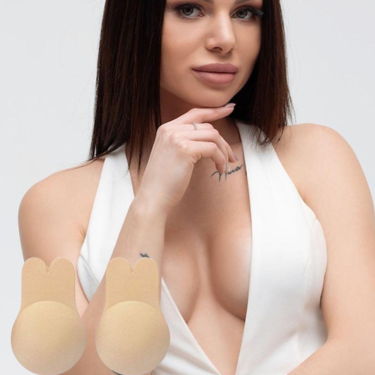 Set 5 Levanta Busto Autoadhesiva Reutilizable Invisible Jhn-5