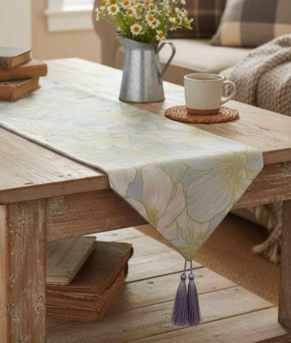 Camino Mesa Elegante Mantel Estilo Nórdico Decorativo Jhn-8