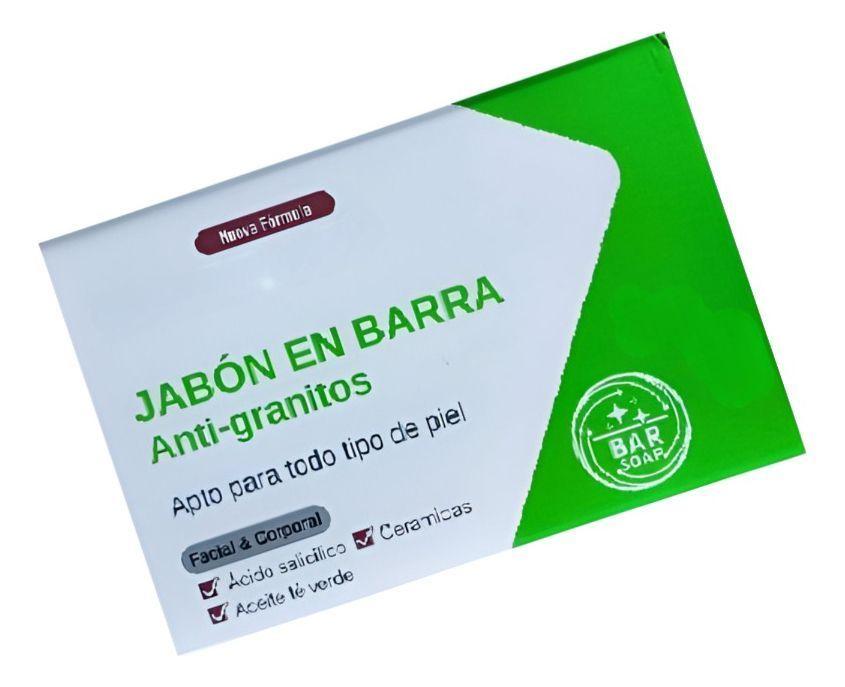 Set 4 Jabón Anti Acné Granos Espinillas Cara Cuerpo Jhn-8