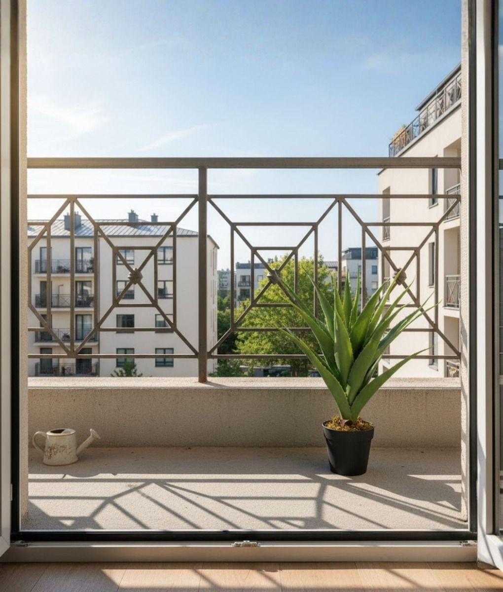 Planta Artificial Decorativa Estilizada Elegante Adorno Jhn-8