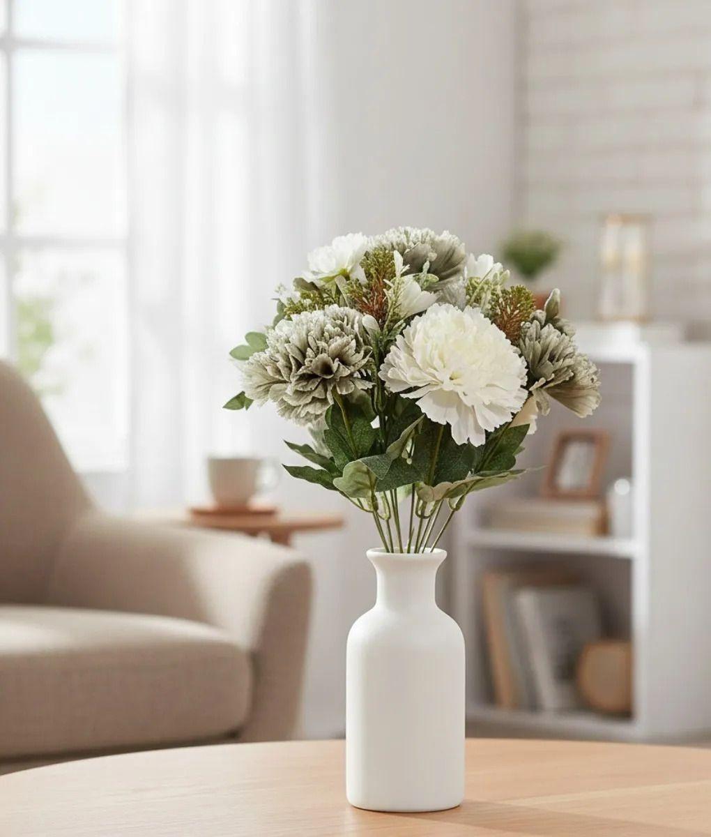 Ramo Floral Decorativo Arreglo Artificial Silvestre Jhn-9