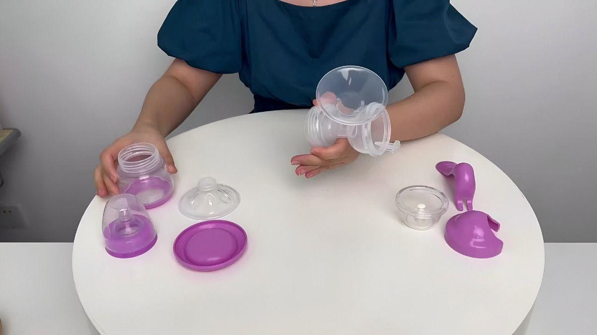 Sacaleche Extractor Leche Materna Manual Portátil Bebés Jhn-6