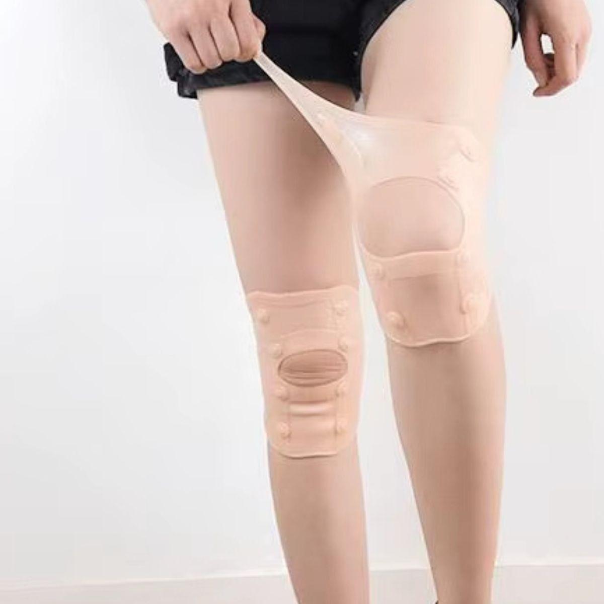 SET 3 RODILLERAS DE COMPRESION ANTIDESLIZANTE EJERCICIO LAU-3