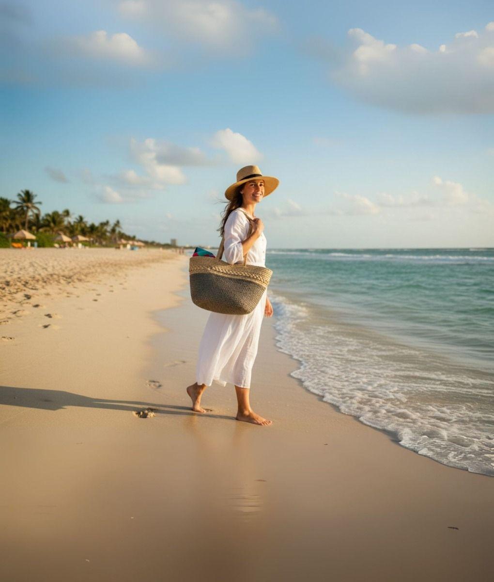 Cartera Bicolor Bolso Diseño Tejido Minimalista Moderno Jhn-3