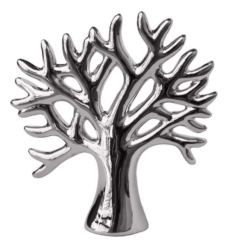 Set 3 Figura Decorativa Árbol Escultura Naturaleza Jhn-1