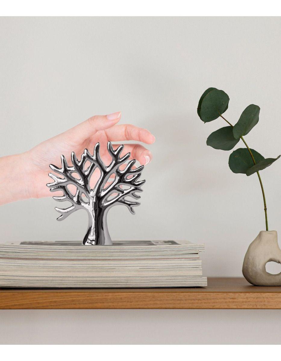 Set 3 Figura Decorativa Árbol Escultura Naturaleza Jhn-6