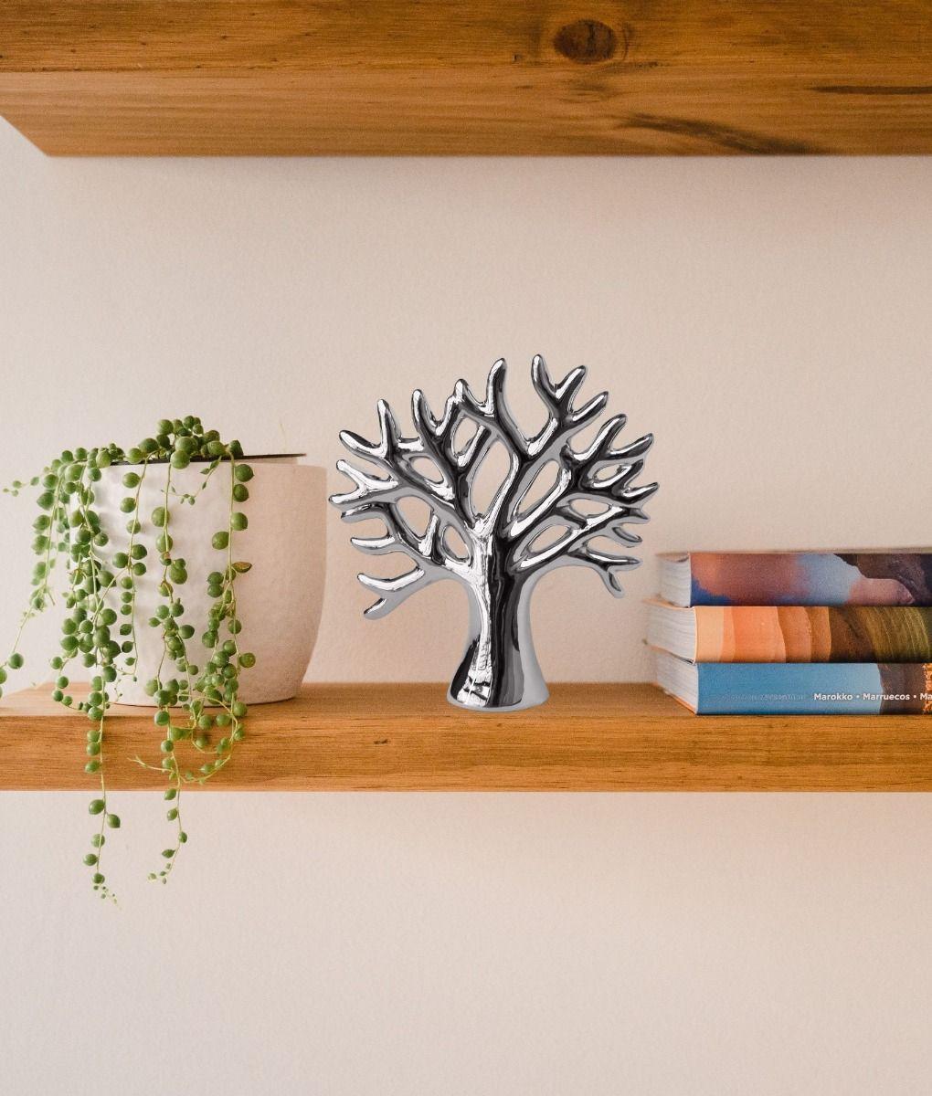 Set 3 Figura Decorativa Árbol Escultura Naturaleza Jhn-9