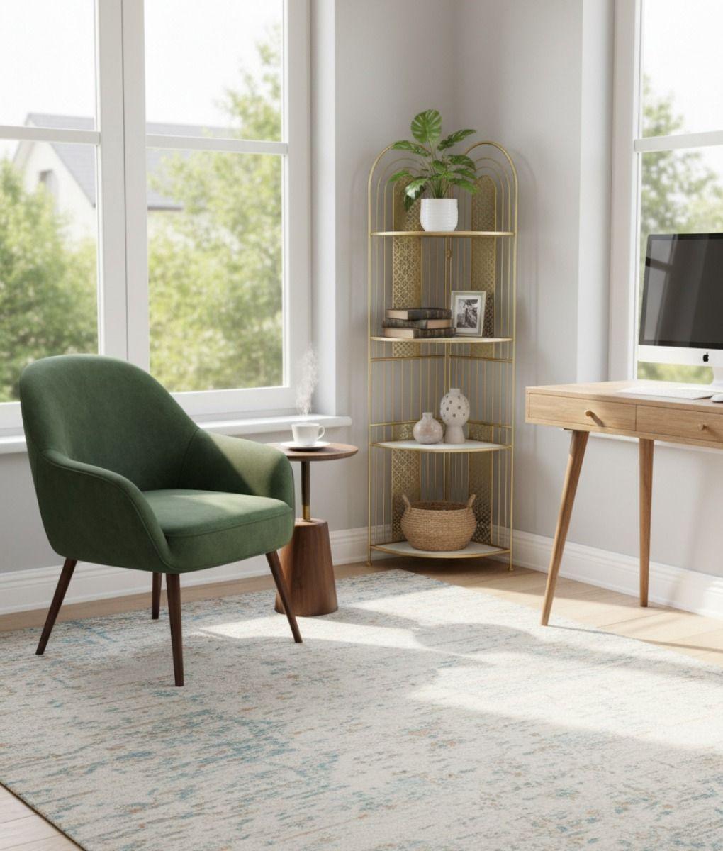 Estante Vertical Exhibición Estilo Esquinero Decorativo Jhn-7