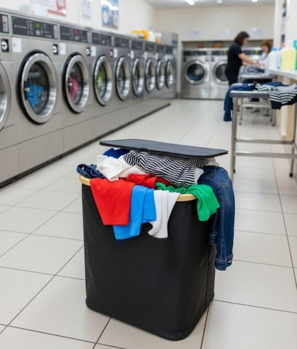 Canasto Ropa Cesto Organizador Lavandería Multifuncional Jhn-3