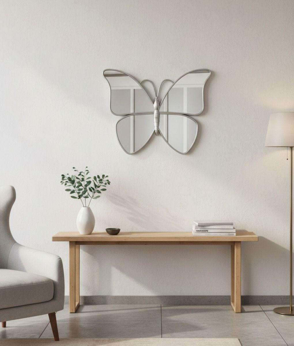 Set 3 Espejo Decorativo Pared Mariposa Funcional Hogar Jhn-4