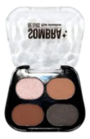 Paq 24 Paletas Sombras 4 Tonos Compacta Larga Duración ALJ-0