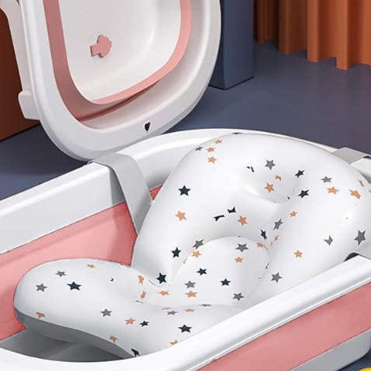 ALMOHADILLA FLOTANTE SOPORTE BAÑERA SEGURO BEBE LAU-7