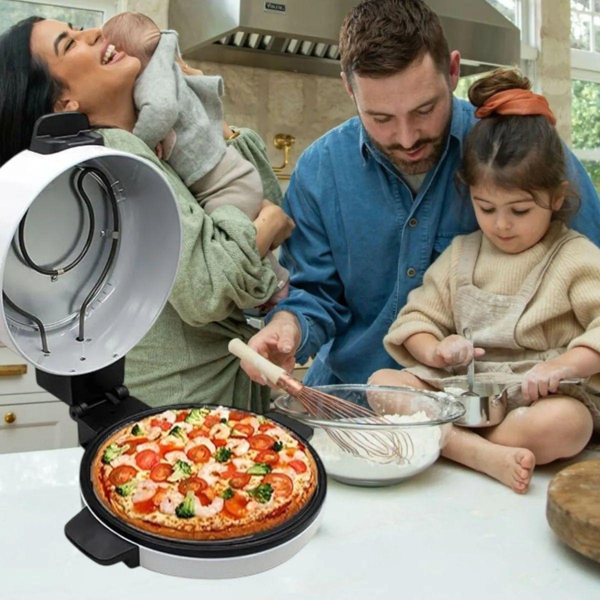 Horno Multifuncional Antiadherente Pizza Sándwich Crepes ALJ-5