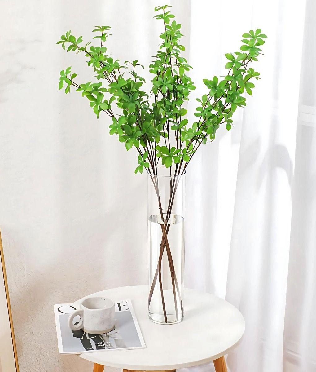 Florero Tubular Cilíndrico Decorativo Alto Flores Hogar Jhn-9