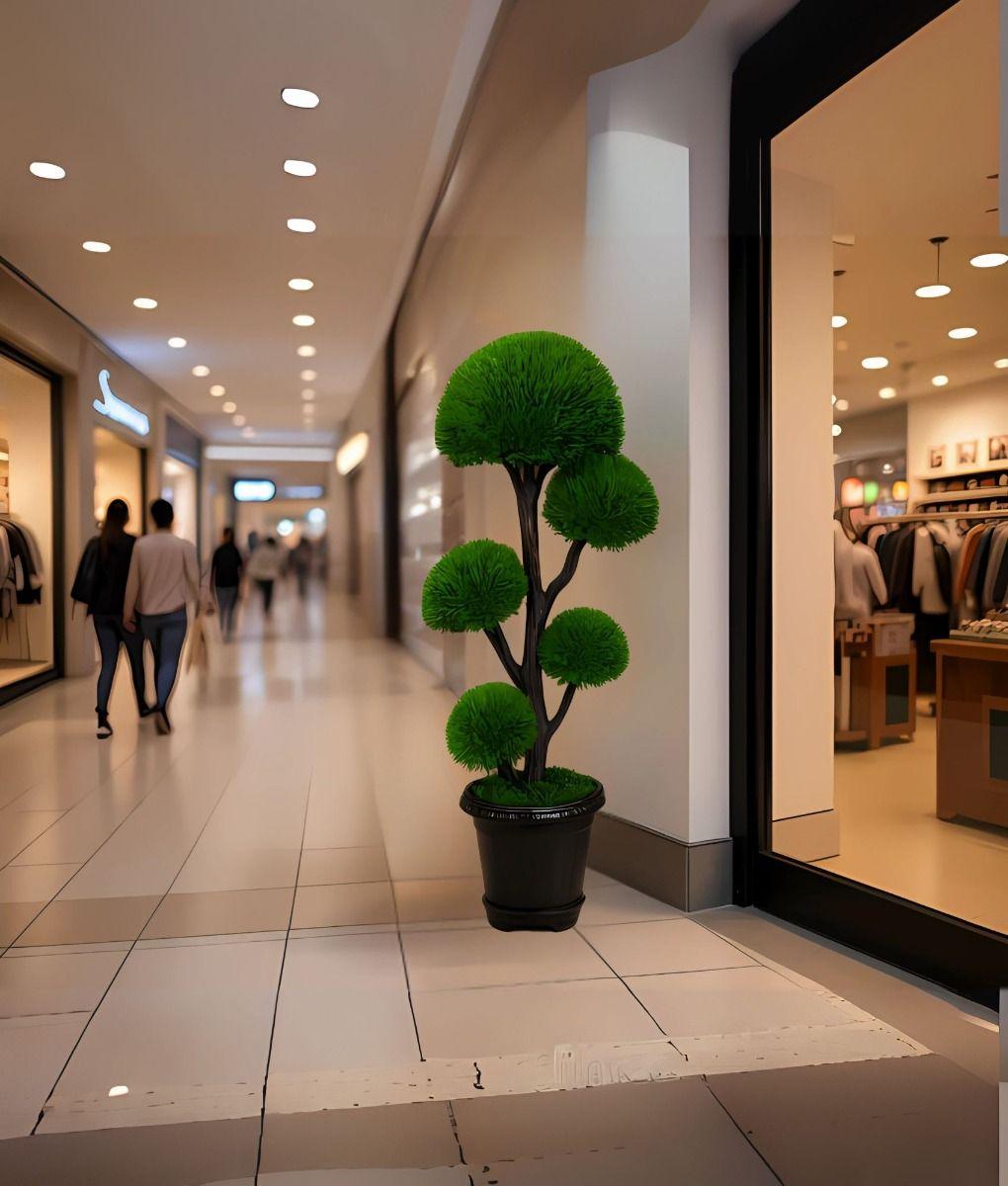 Planta Artificial Decorativa Estilo Bonsái Interior Jhn-5