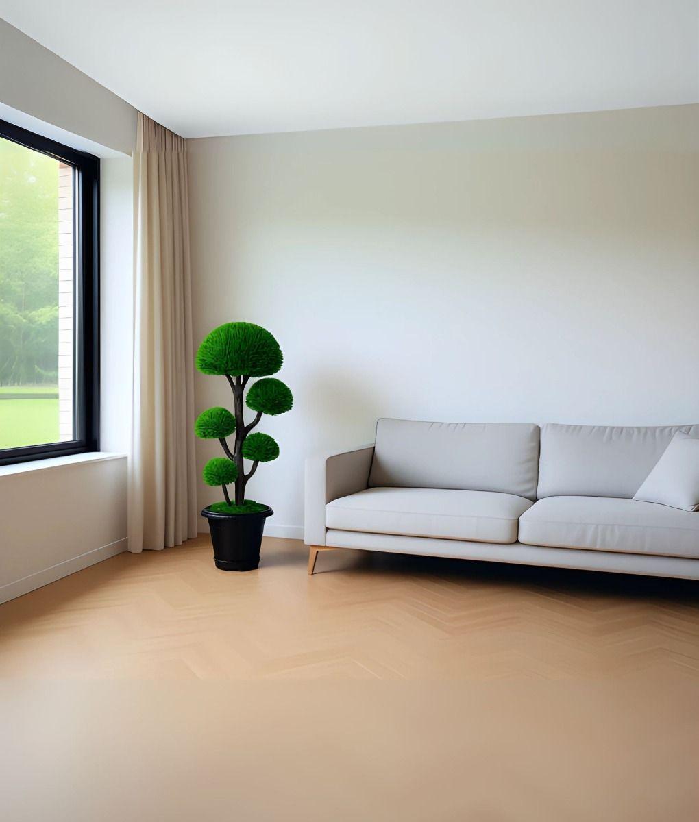 Planta Artificial Decorativa Estilo Bonsái Interior Jhn-6