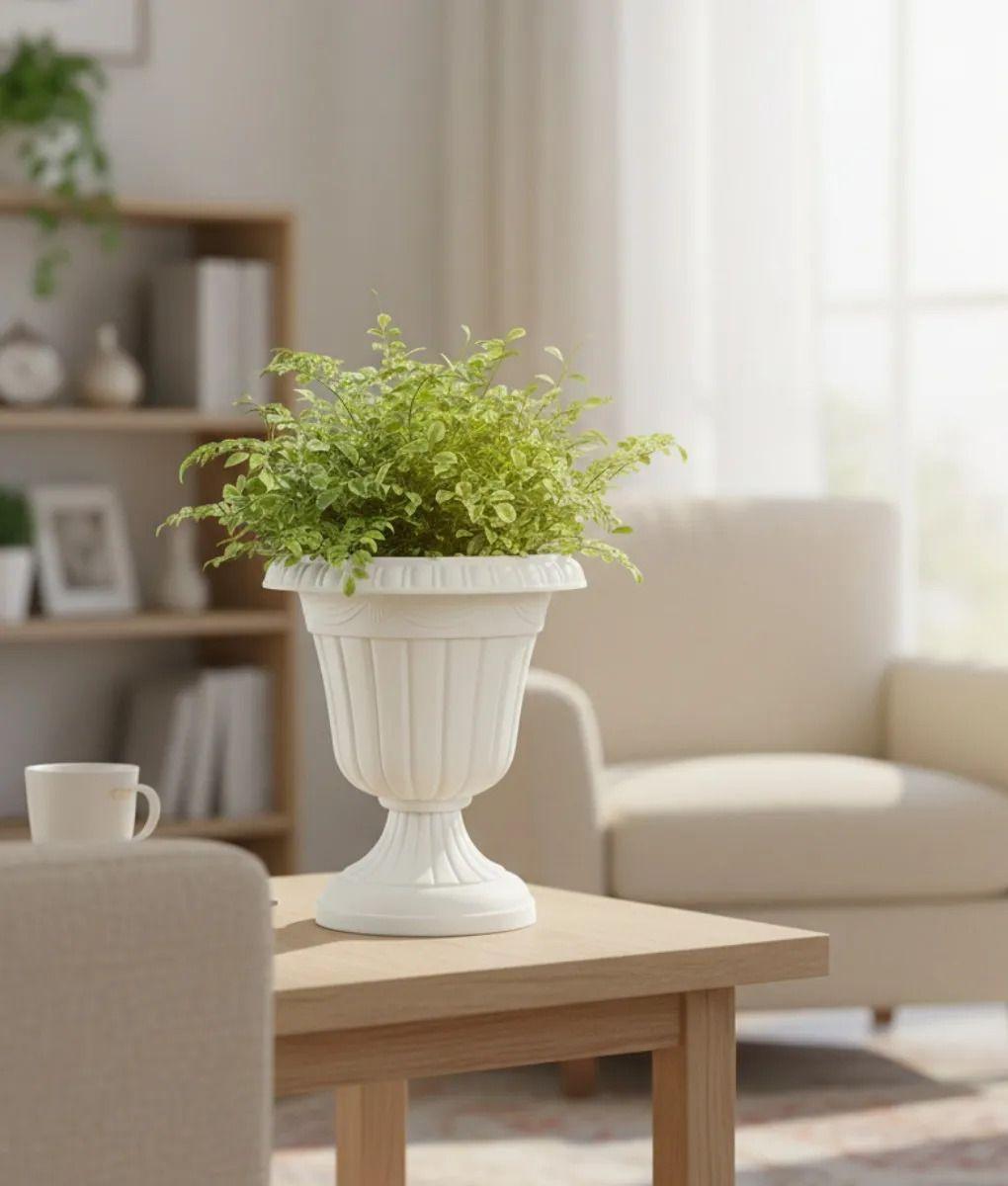 Macetero Estilo Urna Clásica Jardín Botánica Diseño Copa Jhn-8