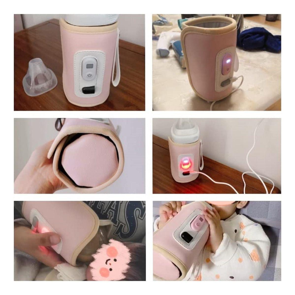 Calentador Mamadera Biberon Portatil Conserva Calor Bebe Lau-2