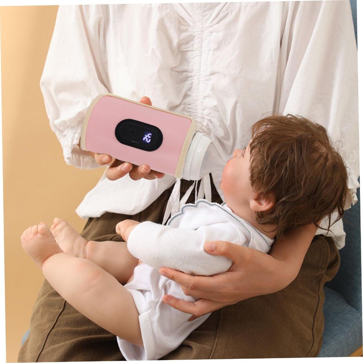 Calentador Mamadera Biberon Portatil Conserva Calor Bebe Lau-3