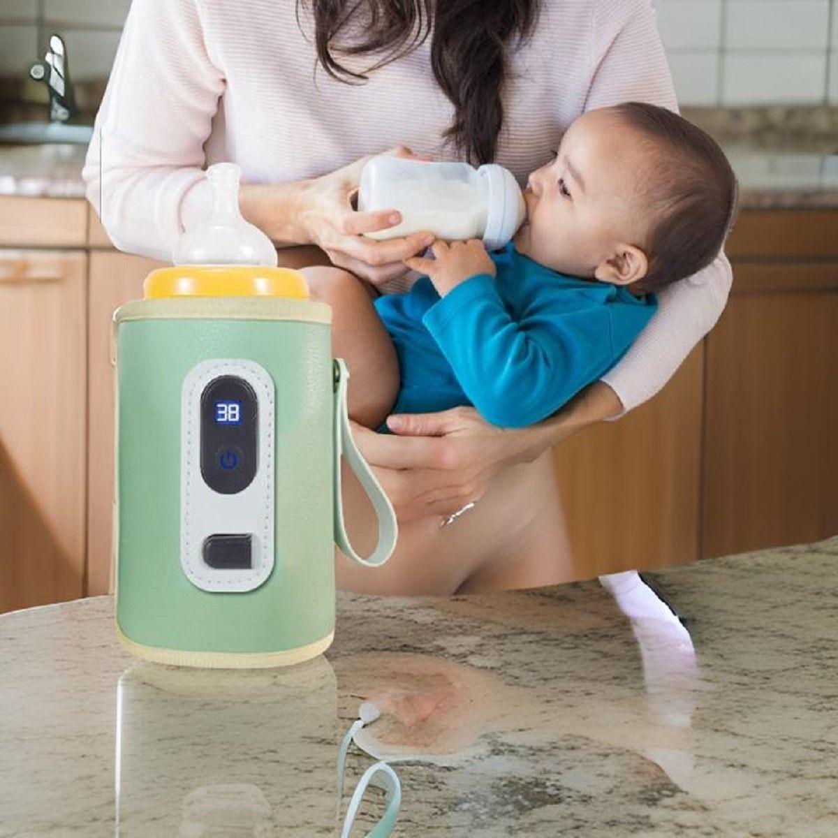 Calentador Mamadera Biberon Portatil Conserva Calor Bebe Lau-7