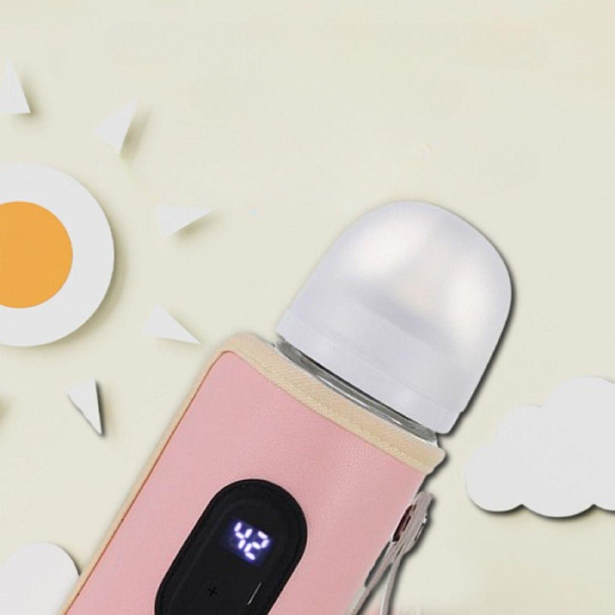 Calentador Mamadera Biberon Portatil Conserva Calor Bebe Lau-9