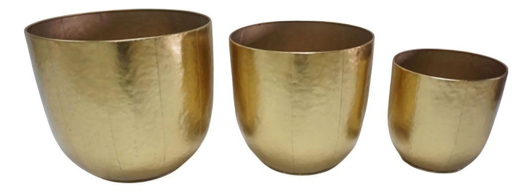 Set 3 Maceta Decorativa Multifuncional Elegante Versátil Jhn-9