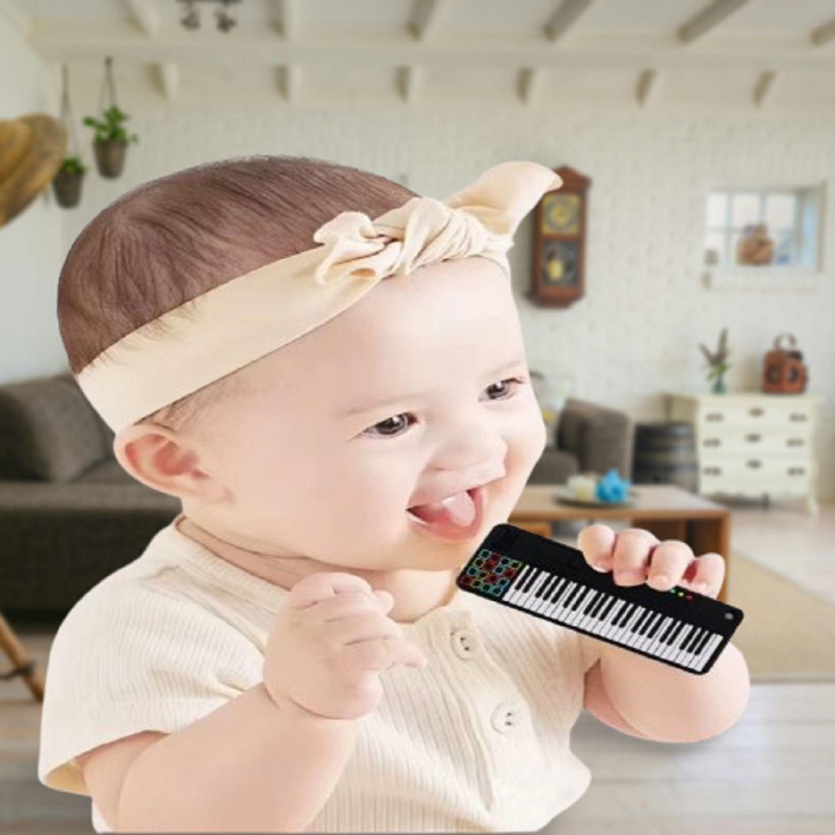 Set 4 Mordedor Forma Teclado Piano Encias Bebes Lau-1