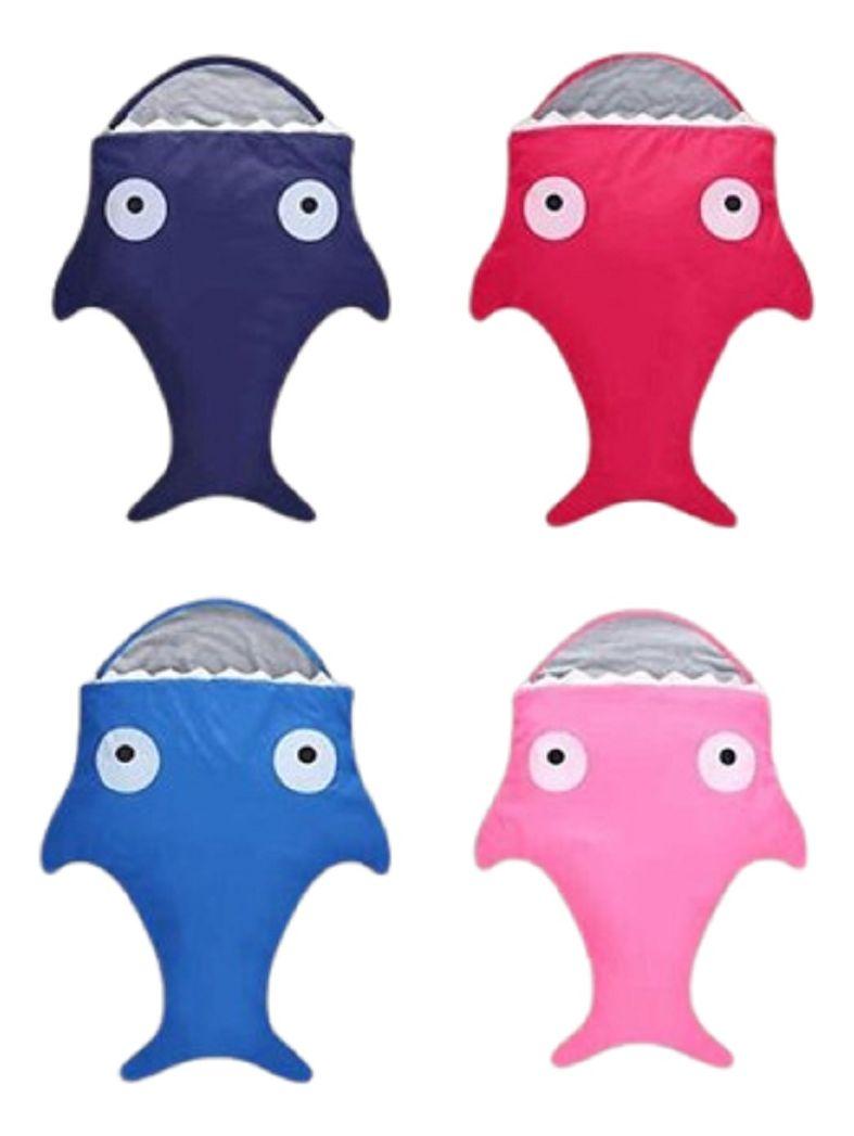 Saco Dormir Diseño Tiburon Comodo Calido Bebe Lau-0