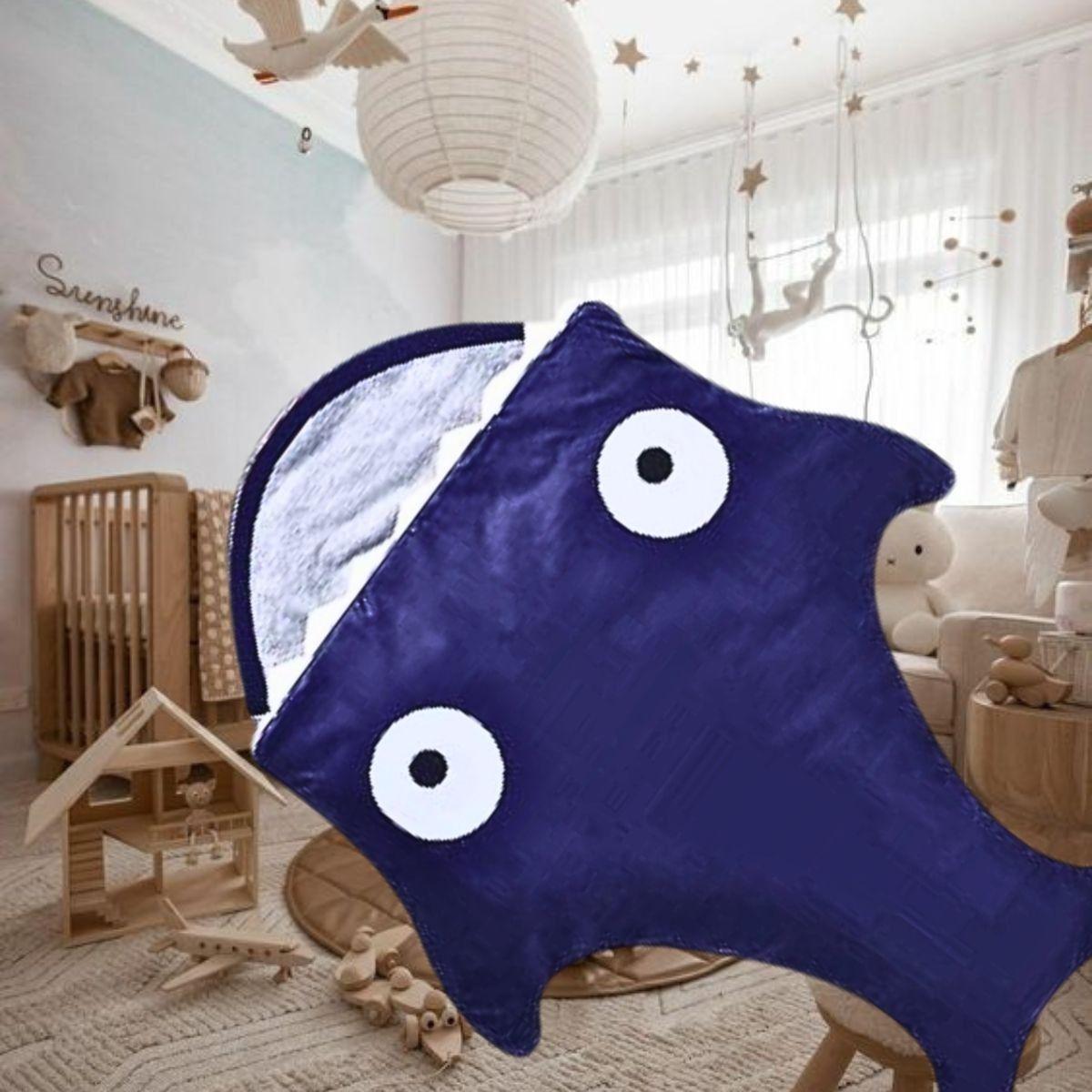 Saco Dormir Diseño Tiburon Comodo Calido Bebe Lau-5