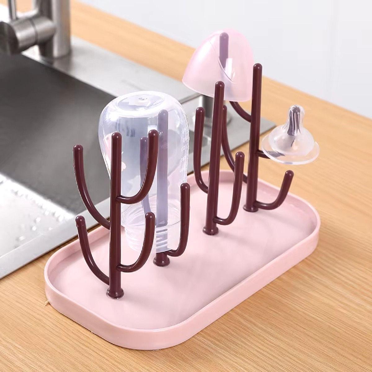 Set 3 Escurridor Mamadera Secador Botella Practico Bebe Lau -8