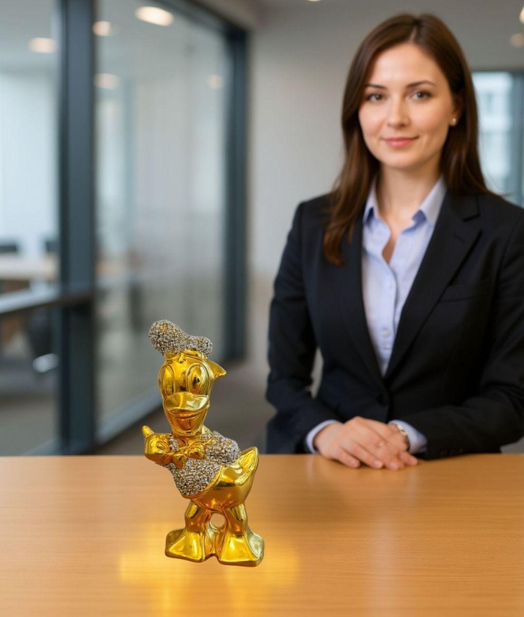 Figura Decorativa Pato Donald Estatua Adorno Hogar Mesa Jhn-2