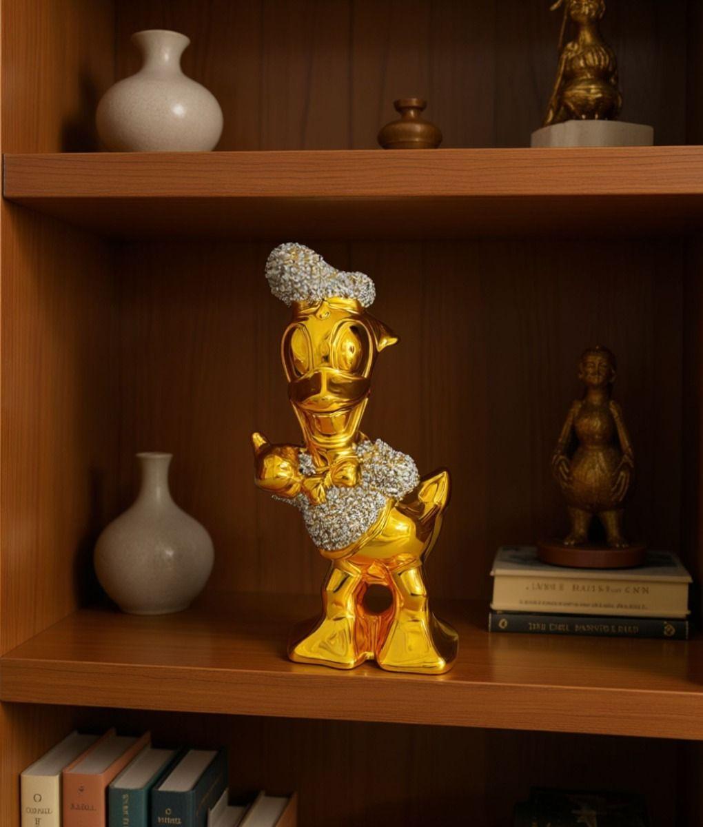 Figura Decorativa Pato Donald Estatua Adorno Hogar Mesa Jhn-8