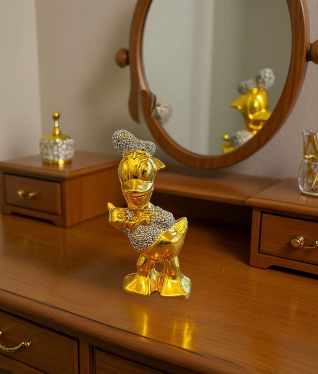 Figura Decorativa Pato Donald Estatua Adorno Hogar Mesa Jhn-9