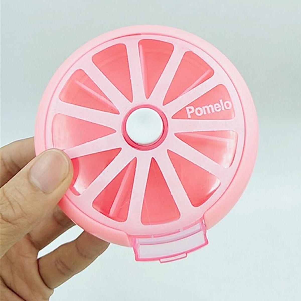 SET 3 PASTILLEROS REDONDO 7 COMPARTIMIENTO PORTATIL LAU-5