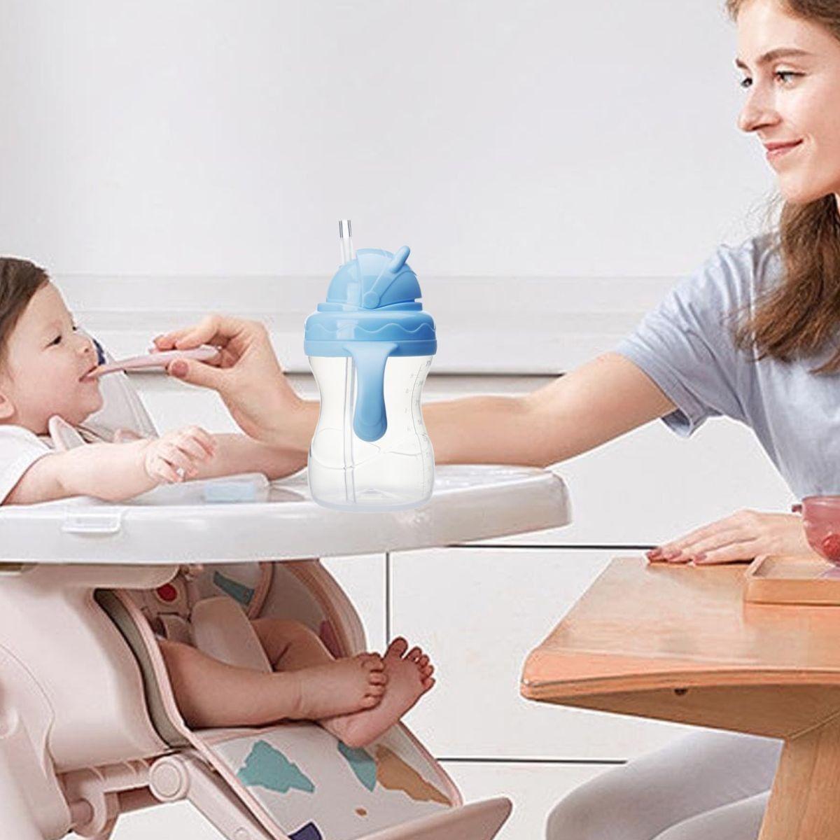 SET 3 VASOS CON SOBERTE ANTIDERRAMES PARA BEBES LAU-6