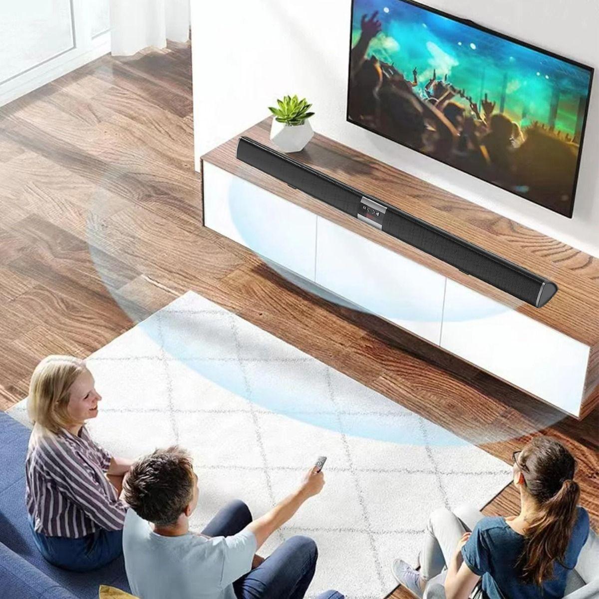 BARRA DE SONIDO 20W SUBWOOFER BLUETOOTH CASA TV LAPTO LAU-5
