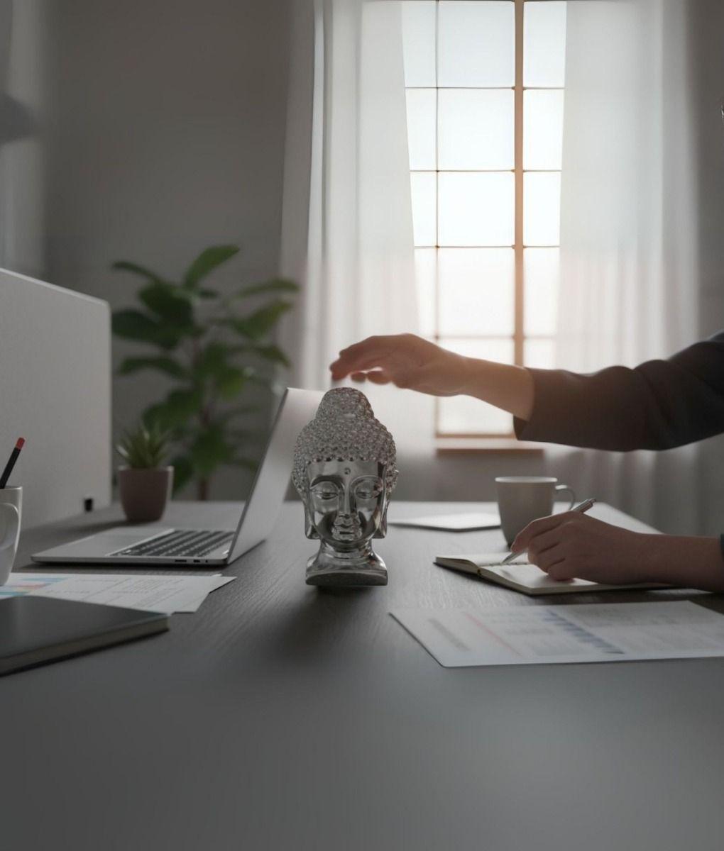 Figura Decorativa Adorno Cabeza Buda Hogar Jhn-3