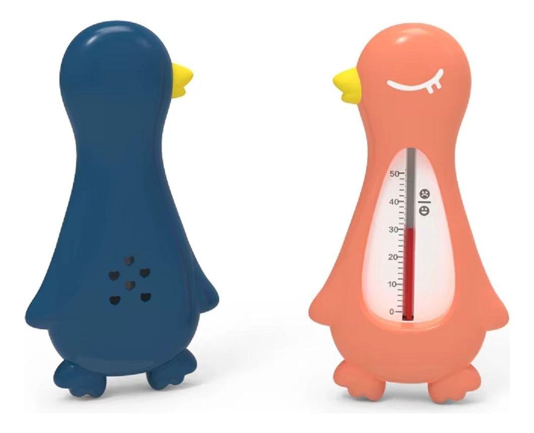 Set 3 Termometro Ducha Agua Baño Diseño Pato Niños Lau-0
