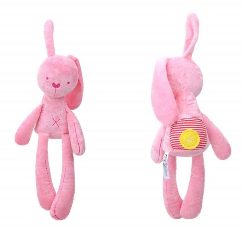 Set 2 Peluche Conejo Elefante Adorable Decoracion Niños Lau-0