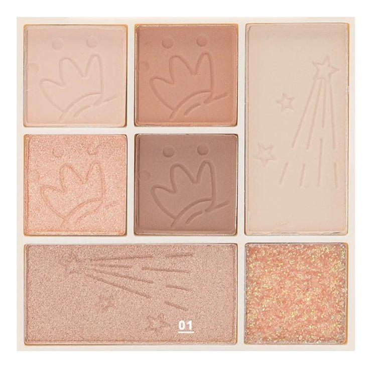 Set 3 Sombra Ojos Paleta Multifuncional Polvo 6 Colores Jhn-6