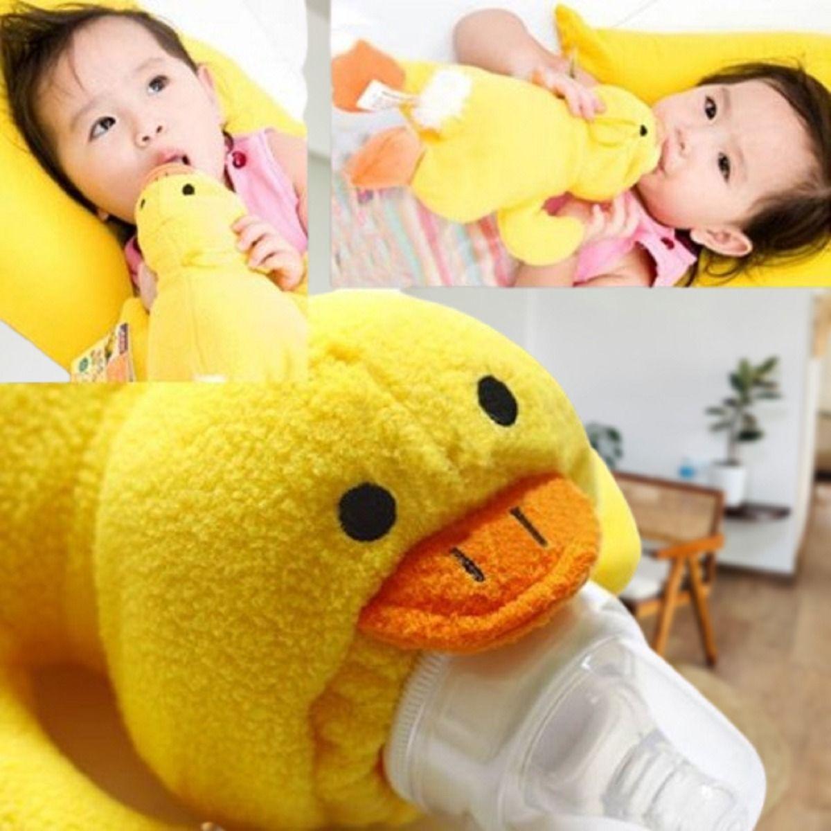 Set 4 Porta Mamadera Cubre Peluche Felpa Biberon Bebes Lau-8