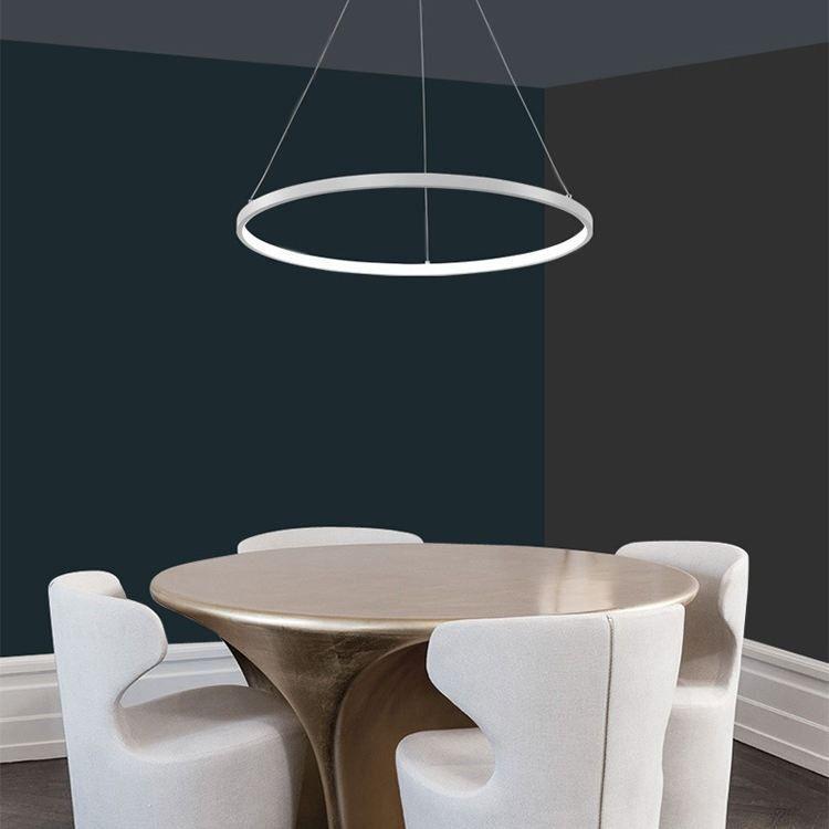 Lámpara Colgante Techo Redonda Luz Moderna Hogar Lau-1