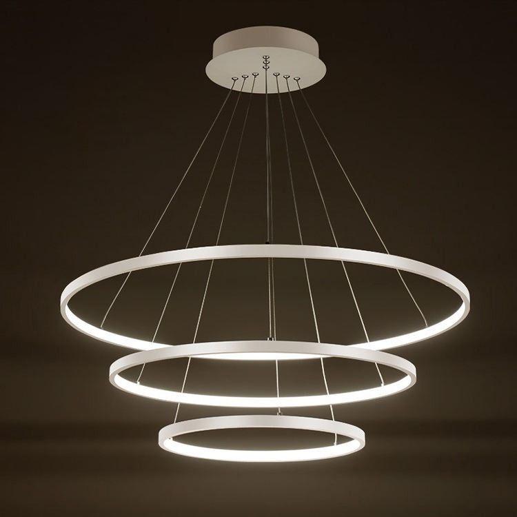 Lámpara Colgante Techo Redonda Luz Moderna Hogar Lau-4