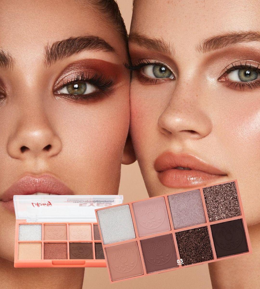 Set 3 Sombra Ojos Paleta Vibrante Duración Prolongada Jhn-3