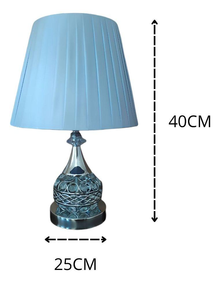 Lámpara Mesa Lectura Minimalista Noche Decorativa Gris Jhn-9