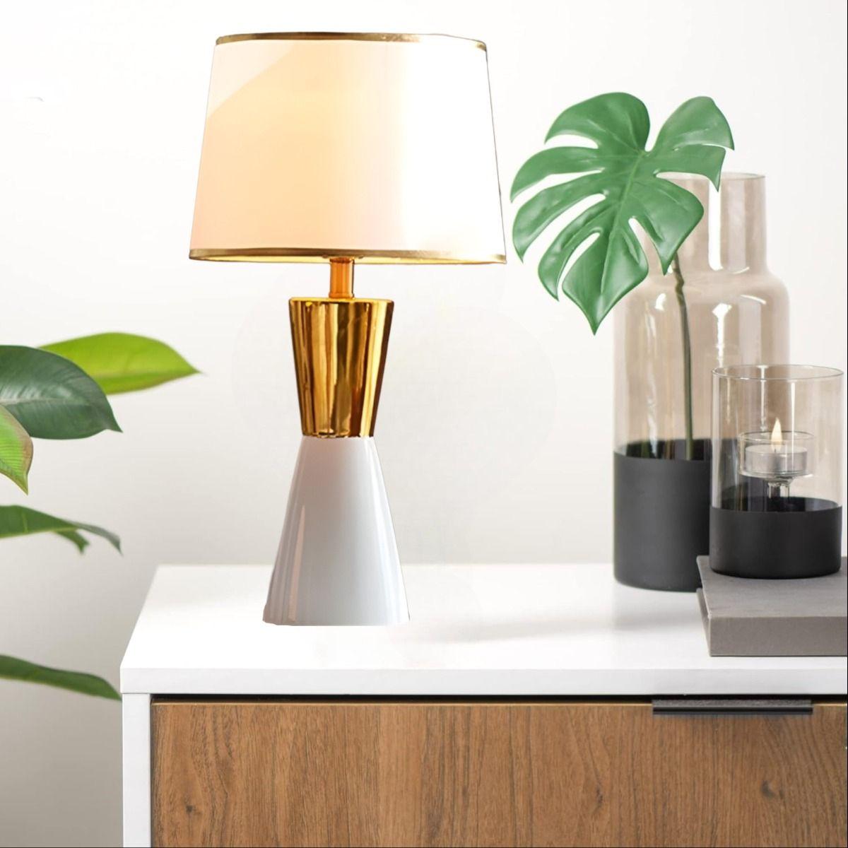 Lámpara Mesa Cerámica Decorativa Moderna Estilo Nórdico Jhn-5