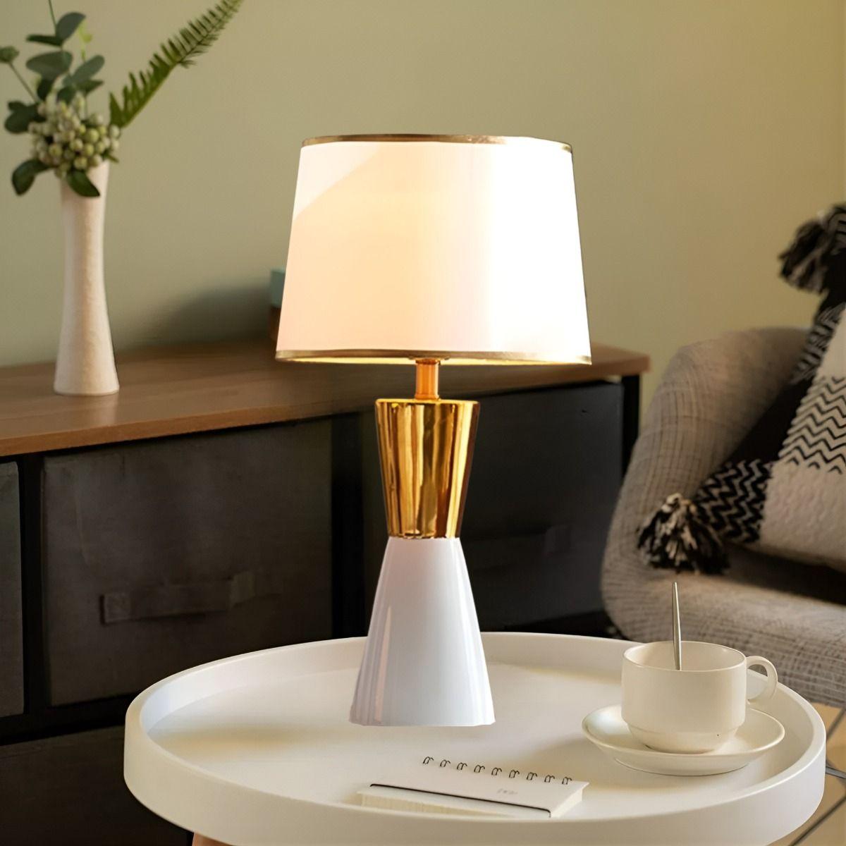 Lámpara Mesa Cerámica Decorativa Moderna Estilo Nórdico Jhn-6