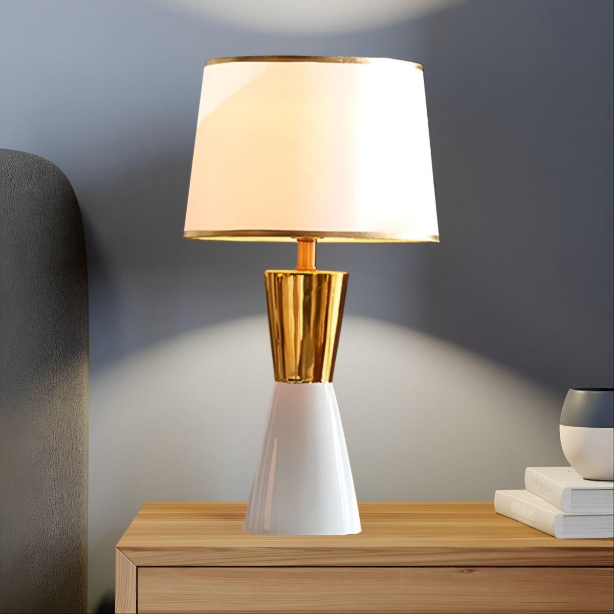 Lámpara Mesa Cerámica Decorativa Moderna Estilo Nórdico Jhn-7