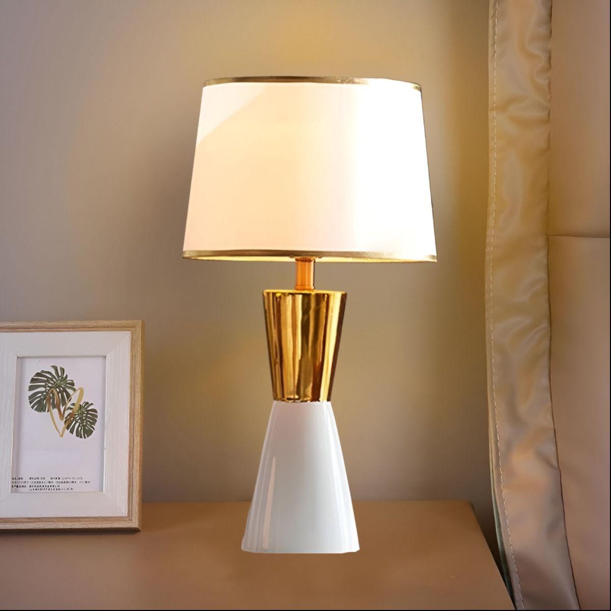 Lámpara Mesa Cerámica Decorativa Moderna Estilo Nórdico Jhn-8
